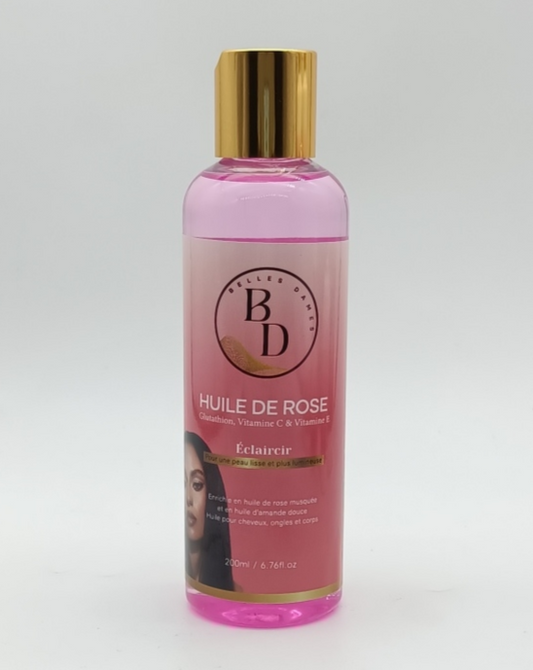 HUILE DE ROSE VITAMINE C et E